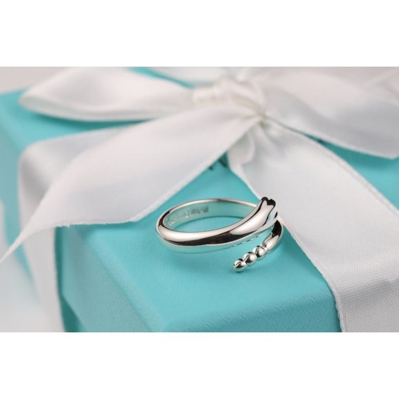 Tiffany & Co. Vintage Elsa Peretti Snake Ring Sterling Silver Size 6 - Picture 3 of 9